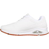 Skechers Mens UNO Slip Resistant Trainers 47.5 White