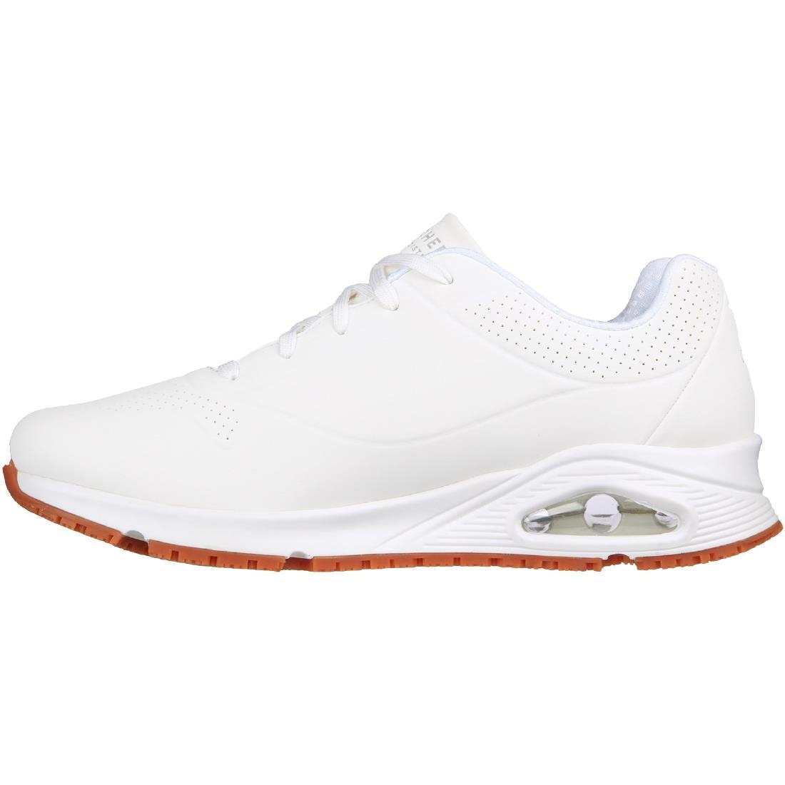 Skechers Mens UNO Slip Resistant Trainers 46 White