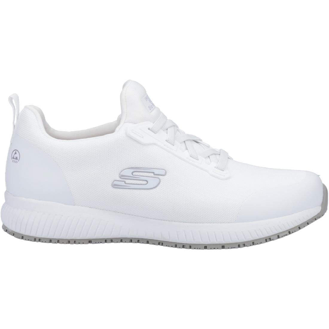 Skechers Slip Resistant Squad Myton Trainers White 45