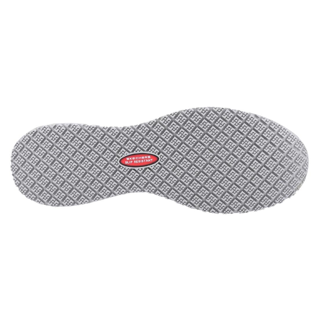 Skechers Slip Resistant Squad Myton Trainers White 47.5