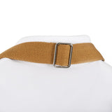 Southside Short Length Bib Apron Denim Blue with Tan Ties