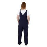 Southside Bib & Brace Cotton Canvas Dungarees Navy S