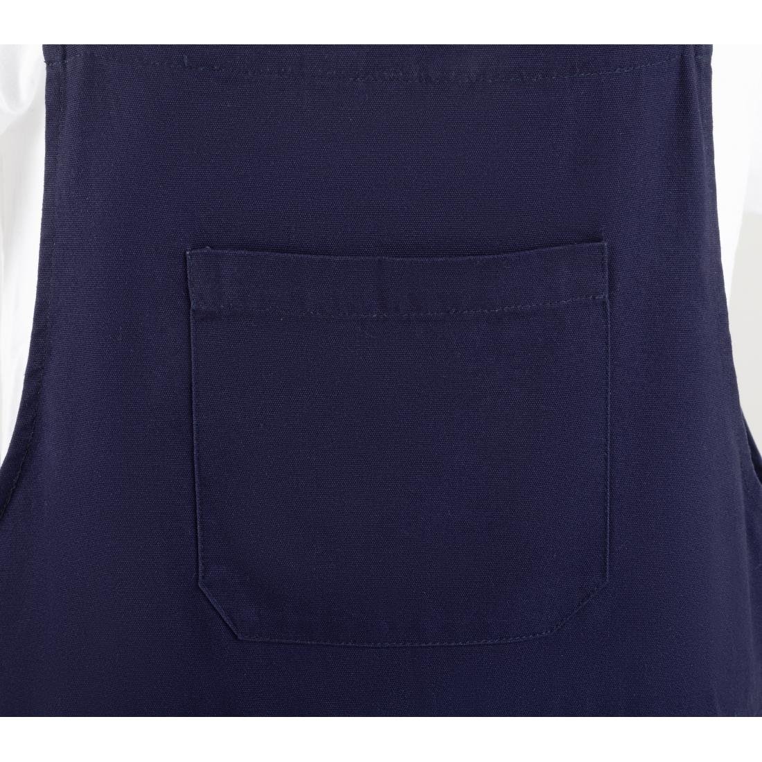 Southside Bib & Brace Cotton Canvas Dungarees Navy S
