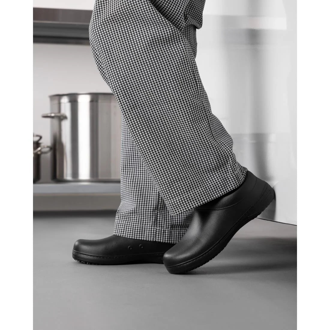 Slipbuster Basix Chef Clogs Black 39