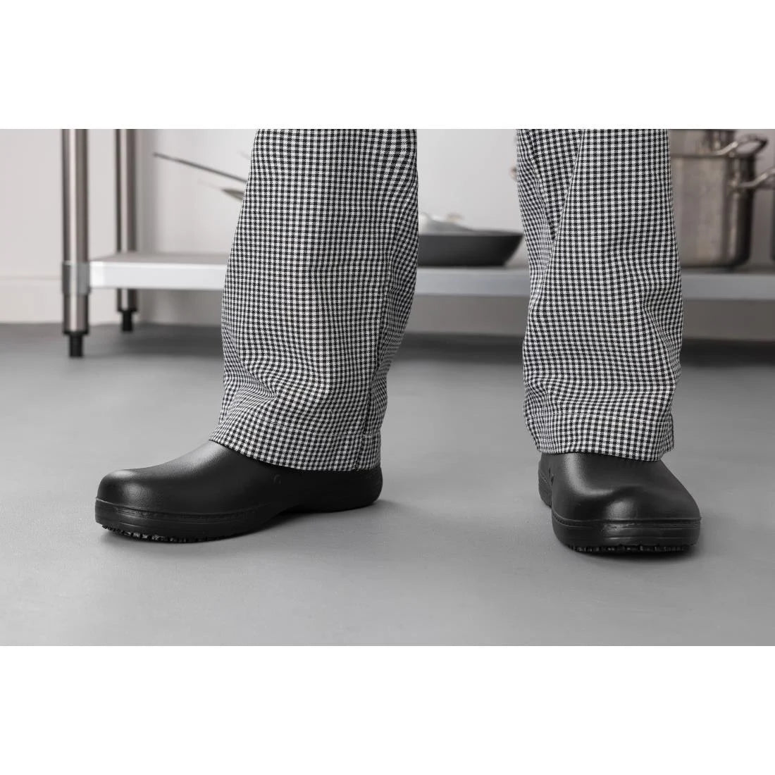 Slipbuster Basix Chef Clogs Black 37