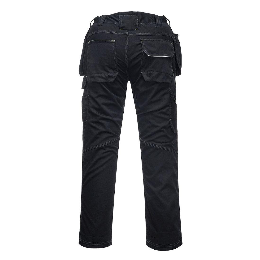 Portwest Black Holster Work Trousers Size 32