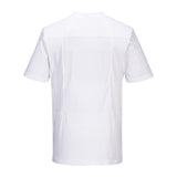 Portwest Chef T-Shirt Mesh White Size L