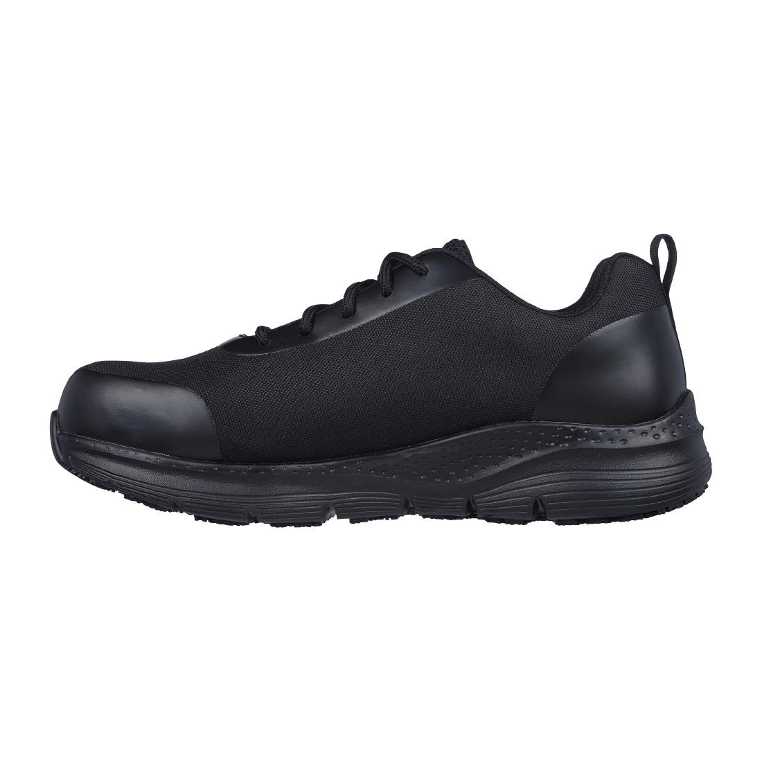 Skechers Arch Fit Ringstap Trainers Black  47.5