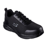Skechers Arch Fit Ringstap Trainers Black  47.5