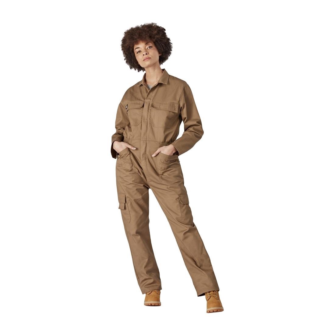 Dickies Womens Everyday Coverall Bronze Size S
