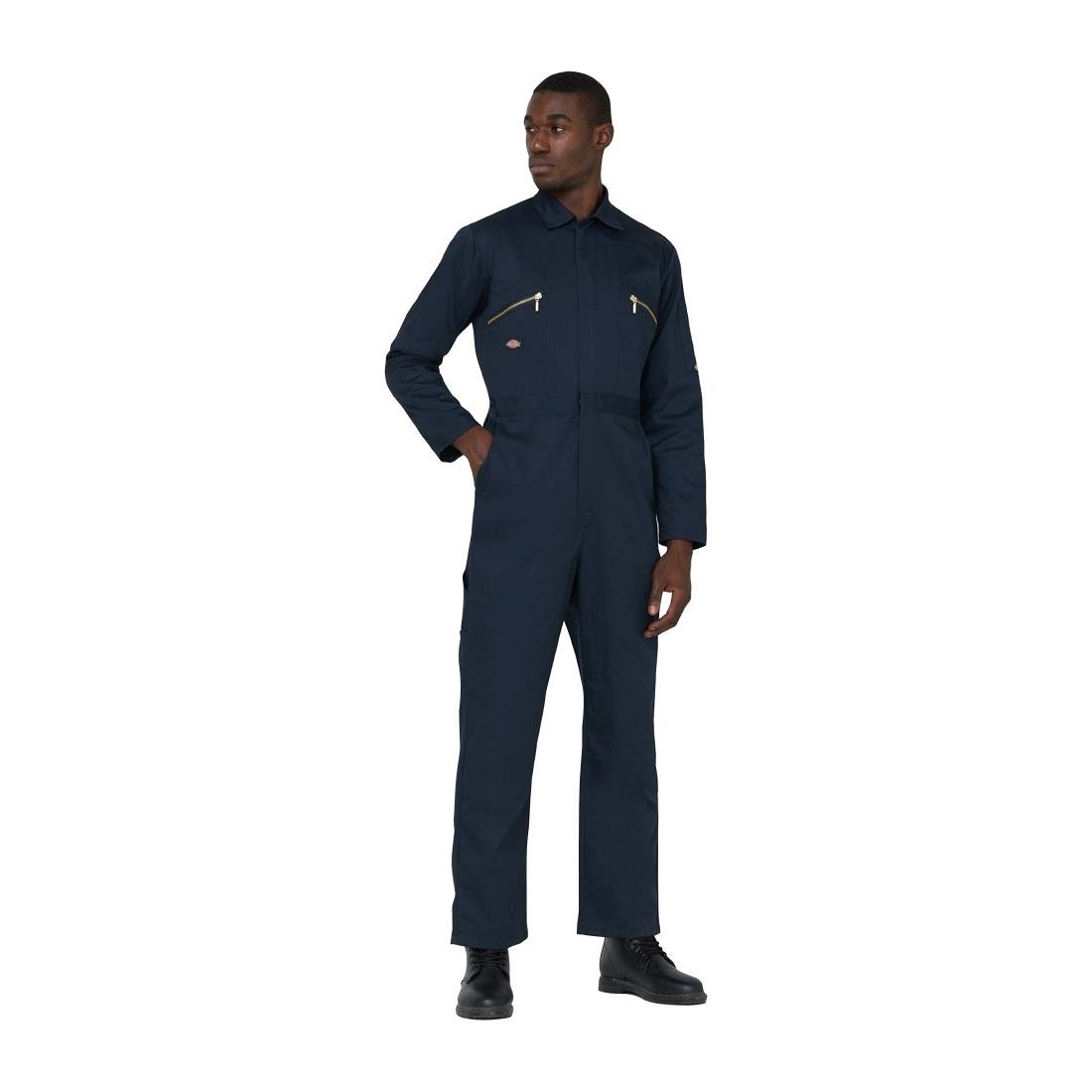 Dickies Mens Redhawk Coverall Navy Size XL