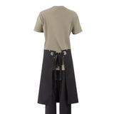 Southside Cotton Canvas Waist Apron Black
