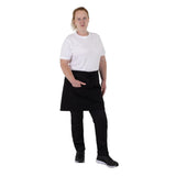Southside Cotton Canvas Waist Apron Black