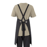Southside Cotton Canvas Bib Apron Black