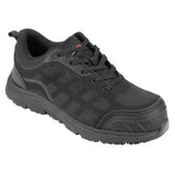 Slipbuster Vantrex Waterproof Safety Trainer Black 42