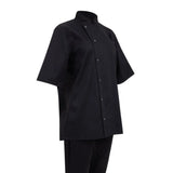 Southside Oakland Short Sleeve Chefs Jacket Black Size M