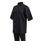 Southside Oakland Short Sleeve Chefs Jacket Black Size L