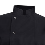 Southside Oakland Short Sleeve Chefs Jacket Black Size L