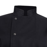 Southside Oakland Short Sleeve Chefs Jacket Black Size S