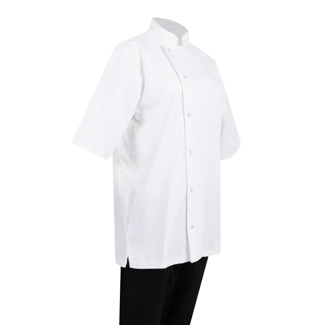 Southside Oakland Short Sleeve Chefs Jacket White Size S