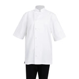 Southside Oakland Short Sleeve Chefs Jacket White Size XL