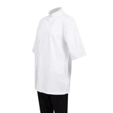 Southside Oakland Short Sleeve Chefs Jacket White Size M