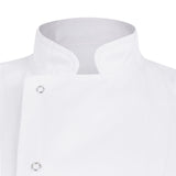 Southside Oakland Short Sleeve Chefs Jacket White Size L