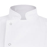 Southside Oakland Short Sleeve Chefs Jacket White Size M