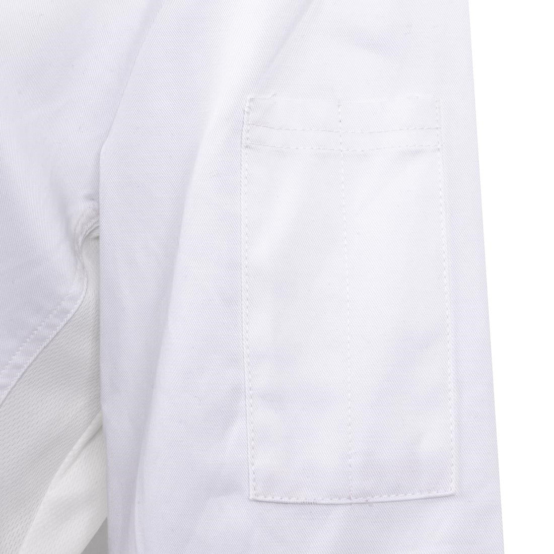 Southside Oakland Short Sleeve Chefs Jacket White Size L