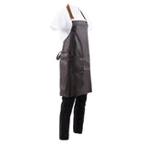 Chef Works Urban Boulder Bib Apron Black/Brown
