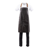 Chef Works Urban Boulder Bib Apron Black/Brown