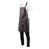 Chef Works Urban Boulder Bib Apron Black/Brown
