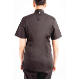 Chef Works Womens Springfield Zip Chef Jacket Black XS
