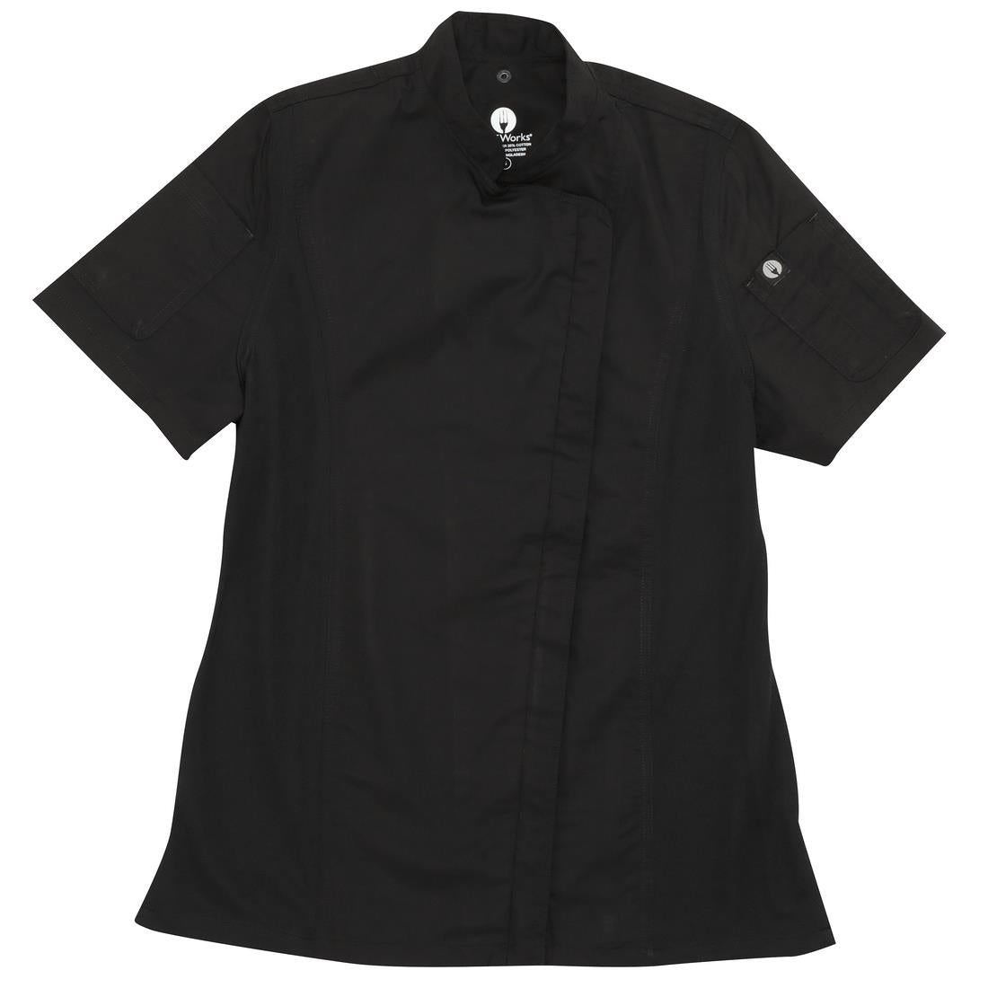 Chef Works Springfield Womens Chef Jacket Black XL