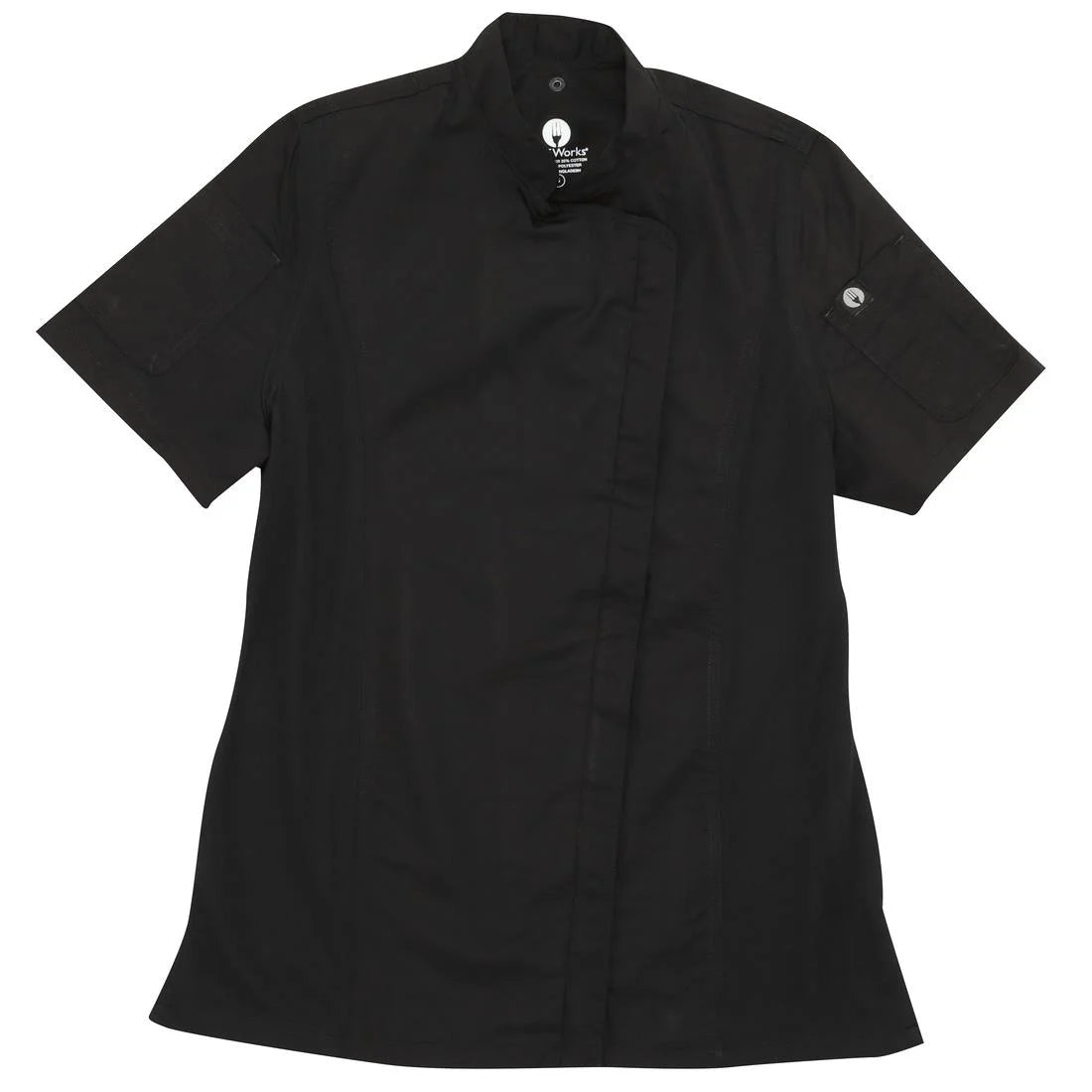 Chef Works Springfield Womens Chef Jacket Black M