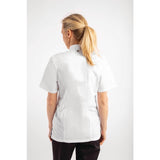 Chef Works Womens Springfield Zip Chefs Jacket White XS