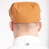 Chef Works Urban Rockford Pigment Dye Canvas Flat Cap Nutmeg S-M