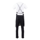 Southside Denim Cross-Back Bib Apron Black