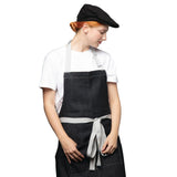 Chef Works Urban Rockford Pigment Dye Canvas Flat Cap Steel Grey L-XL