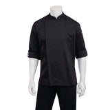 Chef Works Unisex Hartford Lightweight Chef Jacket Black M