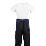 Whites Short Bistro Apron Navy Blue