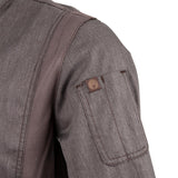 Chef Works Hartford Lightweight L/S Zipper Coat Graphite Size XL