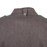 Chef Works Hartford Lightweight L/S Zipper Coat Graphite Size S