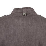 Chef Works Hartford Lightweight L/S Zipper Coat Graphite Size XS