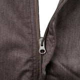 Chef Works Hartford Lightweight L/S Zipper Coat Graphite Size XL