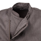 Chef Works Hartford Lightweight L/S Zipper Coat Graphite Size XS