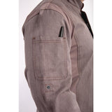 Chef Works Hartford Lightweight L/S Zipper Coat Graphite Size XL