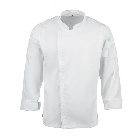 Chef Works Unisex Hartford Lightweight Chef Jacket White S