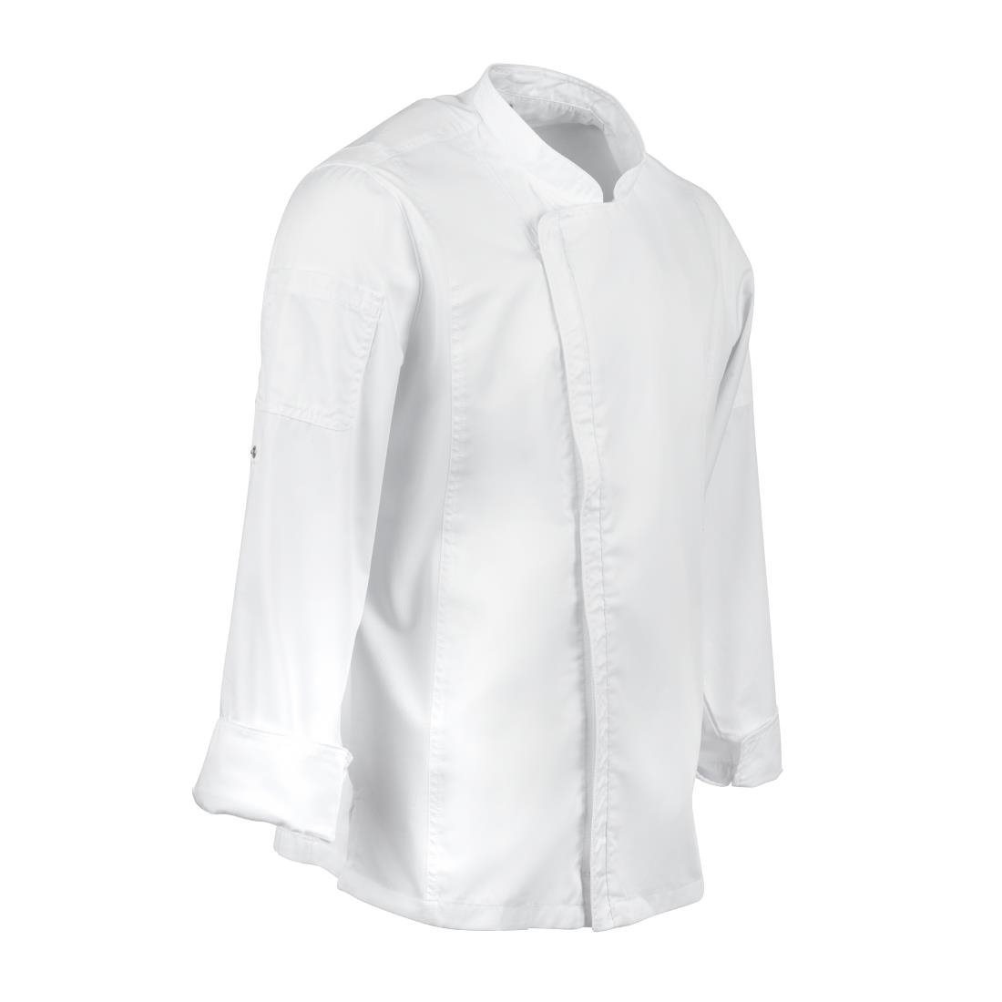 Chef Works Unisex Hartford Lightweight Chef Jacket White M