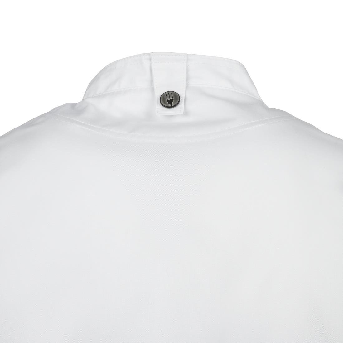 Chef Works Unisex Hartford Lightweight Chef Jacket White XS